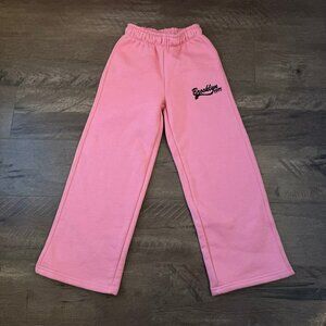 8-9Y Zara Brooklyn Wide Leg Sweatpants